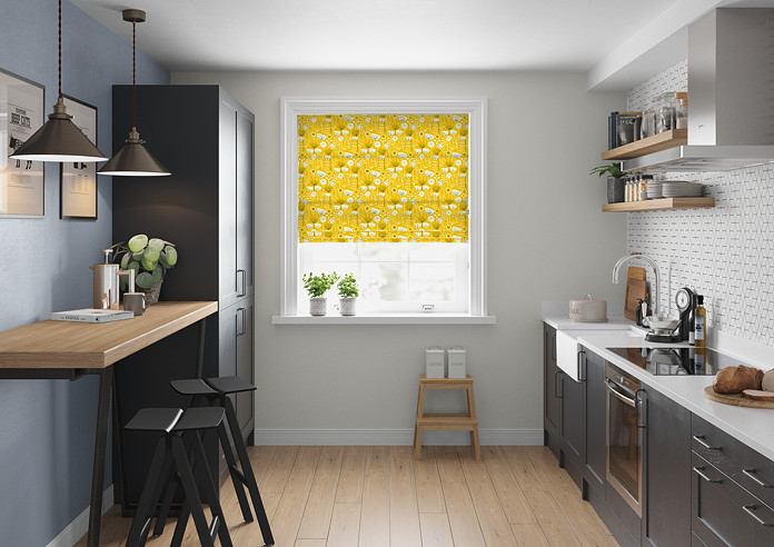 Bergen, Ochre - Roman Blind - Image 5